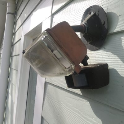 Light Fixture Replacement - Before
